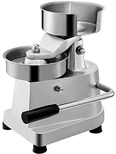 Pressa per hamburger in acciaio inox, per hamburger, hamburger, ex pressa per hamburger commerciale, facile da usare e da pulire, diametro 13 cm