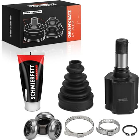 Frankberg Jeu de Joints Arbre de Transmission Avant Gauche Droite Compatible avec A3 8V1 8VK Q3 8UB 8UG F3B Golf VII 5G1 BE1 BE2 BQ1 P.a.s.s.a.t 3G2 CB2 Remplacer# 8V0498104
