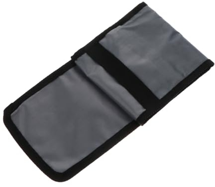 ibasenice Heavy Duty Oxford Cloth BBQ Skewer Storage Bag Thickened Outdoor Cutlery Organizer for Forks Grill Brushes Mesh Portable Camping Utensil Holder Protective Case for Skewers
