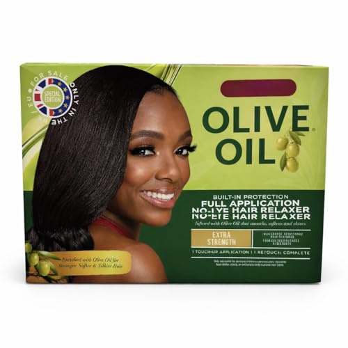 Olive Oil Built-In Protection No-Lye Hair Relaxer Extra Strength