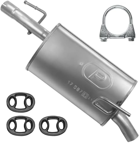 POLMOstrow Auspuff für Opel Meriva 1 I A 2004-2010 | Endtopf, Motoren: 1.4 | Fließheck