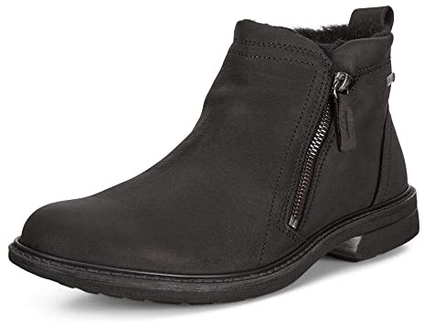 ECCO Herren Turn Klassische Stiefel, Schwarz (Black 01001), 44 EU