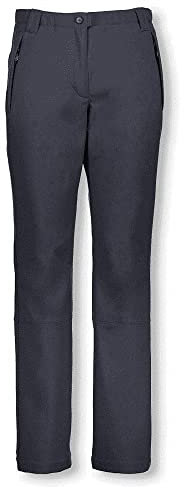 CMP Pantaloni in Softshell da Donna, Antracite, XXL