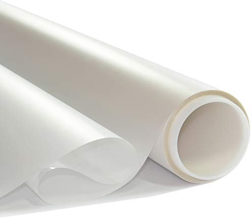 DIMEXACT - Film dépoli Blanc de sécurité pour Choc Depuis l'extérieur - 150 microns - 152 cm x 0.5 m - en Rouleau