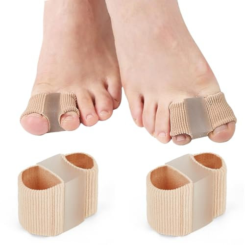 ZKGYUS 2 Pz Divaricatore Alluce Valgo,Divaricatore Alluce Valgo,Alluce Valgo Correttore Separadita,Distanziatore Alluce Valgo, Unisex