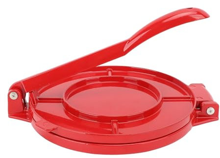 Yunir Aluminum Tortilla Press, 9.8x10Inch Tortilla and Roti Maker Dough Press, Multifunction Non Stick Cooking Plates for Tortillas,Dumpling,Tamale,Pizza,Pie