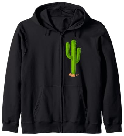 Costume cactus divertente e costumi da cactus Felpa con Cappuccio