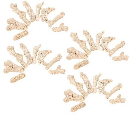 HYTROVE 1juego Sustrato Natural De Coral para Acuario Material Filtrante De Coral Arena Coralina para Pecera Filtros De Acuario Accesorios Acuáticos Mediano