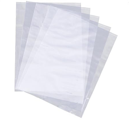HEALSOPTHY 300stücke Pvc Schrumpffolie Transparent Heißsiegelbeutel Für Seifen Flaschen Und Badebomben Für Kreative Verpackungen Und Sicheren Schutz