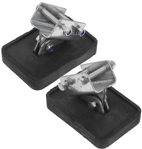 Tofficu 2sets Ladder Stabilizer Feet Durable Ladder Mats for Enhanced Stability Uneven Surfaces for Home and Outdoor Use 2pcs*2