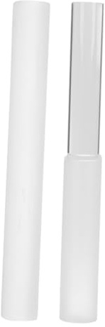 TINEASUR 2 Stück Acryl Klangschalen Schlägel mit Tasche Kristallklangschalen Stab für Meditation Yoga und Klangtherapie
