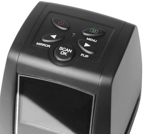 LUCKDANO Filmscanner Folie 35mm 135 Mm Negativ in JPEG mit 2,4 -Zoll -LCD -Bildschirm -Vorschau -Wiedergabe für Alte Fotos Speicher Digitalisierung