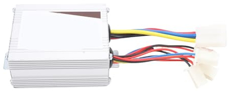 Alomejor Kit de contrôleur de vélo électrique 24 V 500 W avec interrupteur à clé d'allumage, contrôle de la vitesse du moteur brossé pour vélos scooters et tricycles, design