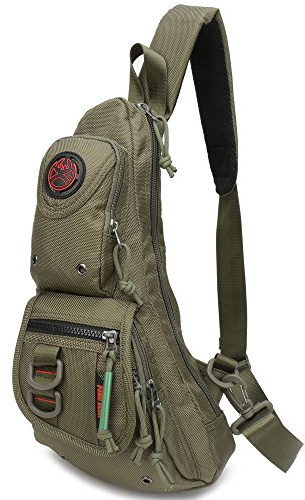 Nicgid Sling Rucksäcke, Sling Chest Bags Shoulder Fanny Pack Crossbody Taschen für Männer Frauen Outdoor Reisen Walking Hund Laufen