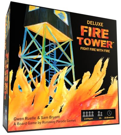 Runaway Parade Games Fire Tower Board Game Deluxe Edition