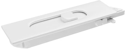 Brixwell Silver Line Snap-in Tilt Latch 85 Series Right Hand in White Finish, 2-3/8 Length, 11/16 Width, 7/16 Thickness, Plastic Component for Vinyl Sash Window Operation, Pack of 2