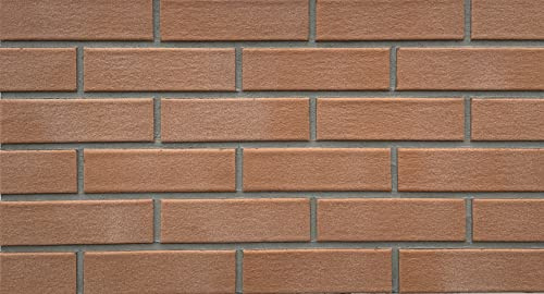 Revobric - Briques décoratives flexibles, Briques de façade souples, Parement effet brique, Matériau de décoration intérieure/extérieure - Oasis 7106 (1 m2)