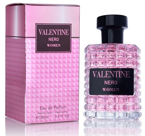 URBAN COLLECTION Valentine for Women Eau De Parfum - Amber Floral Jasmine, Bourbon Vanilla & Woods Oriental-Floral Fragrance with a Modern Twist Elegant 100ml Bottle Packed in Paper Box