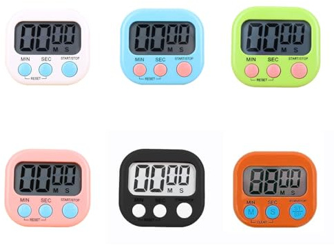 Large Screen one Pack Digital Kitchen Timer, Magnetic Kitchen Timer,