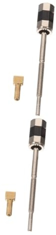 TOYANDONA 2stücke Violinbogen Schraube Aus Hochwertigem Metall Robust Und Langlebig Für Reparaturen Von Violinbögen Professionelles Zubehör Für Musiker Und Musikschulen