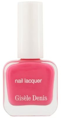 GISÈLE DENIS - Laca de Uñas 138 Rosa 10 ml, Cobertura Perfecta, Efecto Brillante y de Larga Duración, Fácil de Aplicar, Secado Rápido, Fórmula con Ingredientes Naturales y Respetuosa con las Uñas