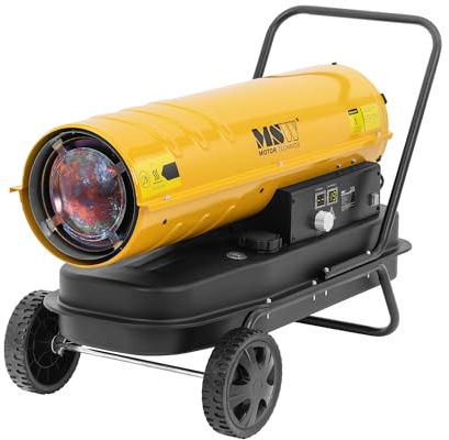 MSW Canon à air chaud diesel avec roues 30 kW 38 l ECO series - Canon à air chaud fioul Chauffage de chantier Canon à chaleur gaz