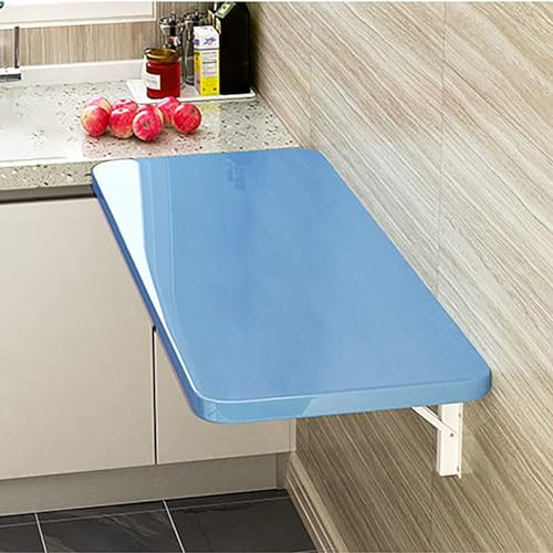 Tavolo pieghevole salvaspazio da parete, multifunzione, per lavanderia, piccolo banco da lavoro, tavolo da cucina galleggiante ideale per spazi compatti