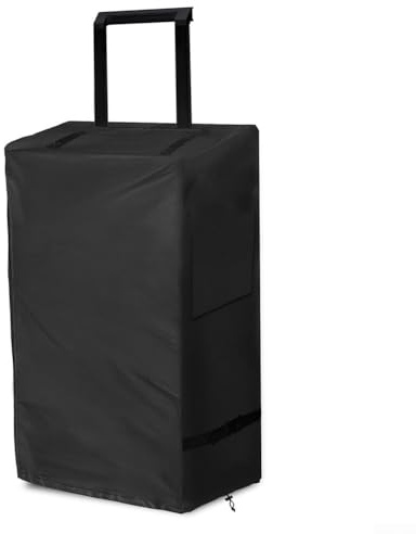 EcoLivzen Rolling Tool Box Cover for Stackable Tool Box Systems with Wheels, Featuring Waterproof 600D Oxford Fabric, Dual Handle Installation and Secure Buckle Fastening