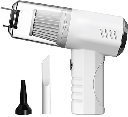 Aspirateur sans Fil pour Voitures : Unité d'alimentation Portable, Extracteur De Microparticules, Balayeuse pour Fentes De Table | Moteur Turbo pour La Capture Intensive De La Sale,