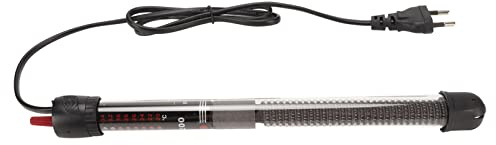 Kikumi 【titel】 Akvarievärmare Automatisk Konstant Temperaturjusterbar Nedsänkbar Uppvärmningsstav för Fisktank, 200W