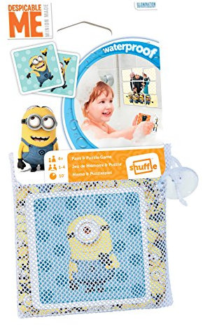 ASS Altenburger 22583113 - Ich - Einfach unverbesserlich - Aqua Game, Memo und Puzzlespiel - Wasserfeste Karten