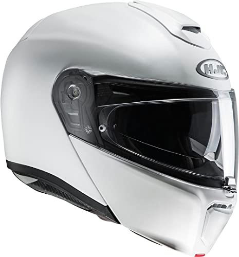 HJC Motorradhelm RPHA 90 Semi Mat, Weiß, Größe S
