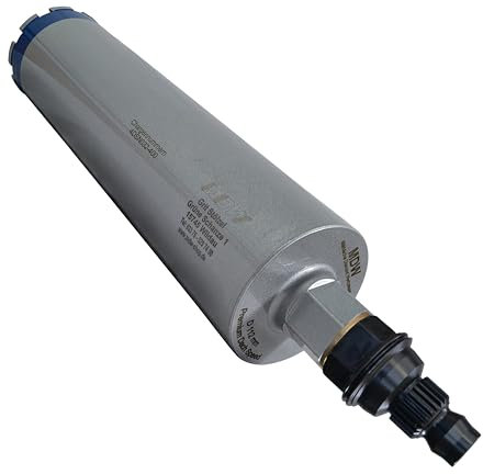 MDW Diamant Bohrkrone Ø 52-200 mm x NL 400 inklusive BU-Adapter passend zu DD-BU