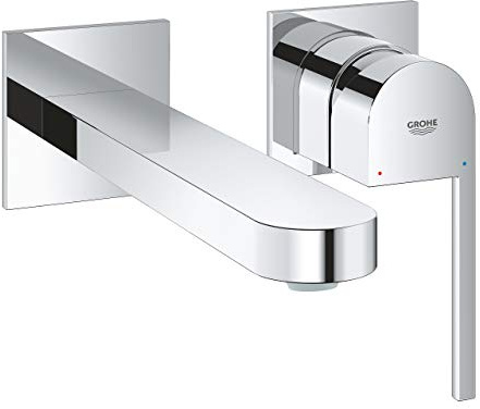GROHE Plus | Badarmaturen - 2-Loch-Waschtischbatterie | chrom | Ausladung 203 mm | 29306003