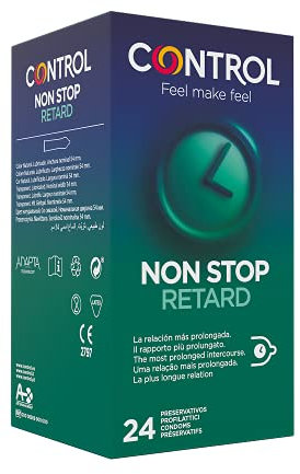 CONTROL RETARD Kondome aus Naturlatex mit verzögernder Wirkung - 24 Stück.