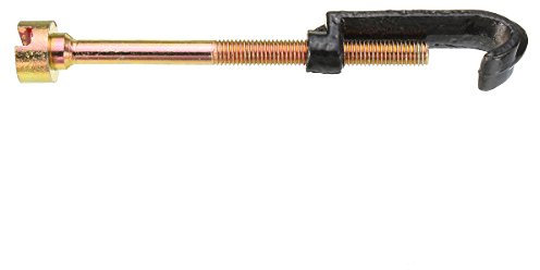 Viviance Crochet Et Boulon De Support De Roue De Secours compatible avec Peug-eot 106 206 306 405 605 806 Expert Partner compatible avec Citr-oen Xsara Picasso AX ZX BX XM Saxo Berlingo Xantia- 1Pcs