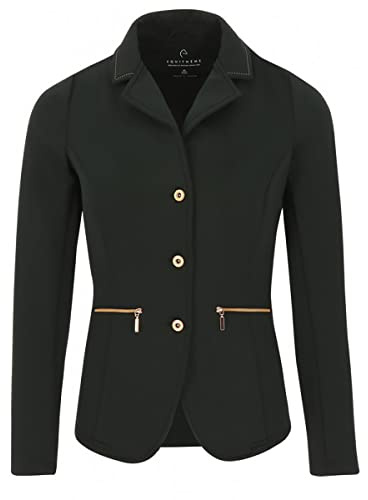Equithome Athens-Jacke für Wettbewerbe, Damen, Farben ? Schwarz, französische Größe ? 40