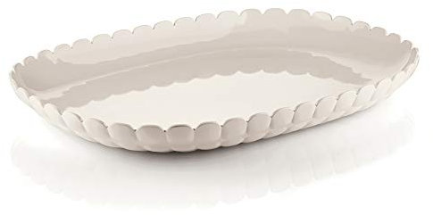 Guzzini - Tiffany, Vassoio L Grande - Bianco Latte, 45 x 31 x h4,5 cm - 279600156
