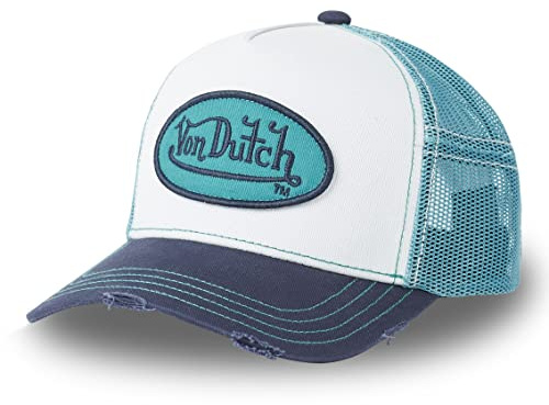 Von Dutch Cap Herren und Damen, Trucker Summer, Türkis BLU