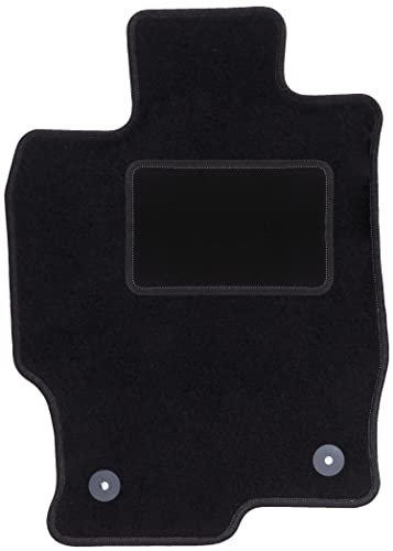 Wielganizator Automatte – Passend für Mazda 6 II GH Limousine, Kombi, Liftback, Fließheck 2007-2012 – Velours – Autozubehör - Auto Fußmatten – Fußmatte Auto – 1-teilig - schwarz