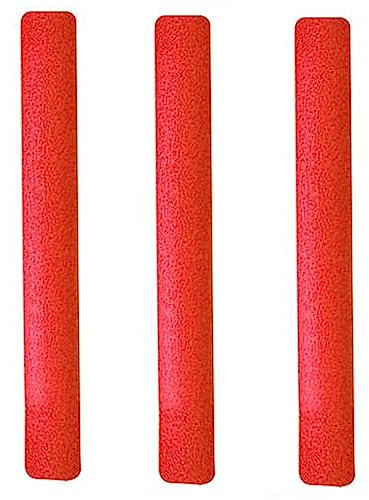 geugecy Churro Piscina Espuma, Churro Flotador Espuma Piscina, 152cm Espuma Flotante Fideos para Piscina, Tubo Flotador Alargado Piscina, para Niños Adultos, Rojo, 3 piezas
