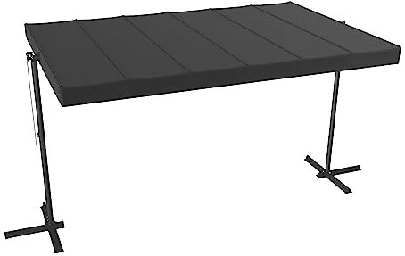 Toldo de pie flexible, protección contra el sol y la lluvia ligera
