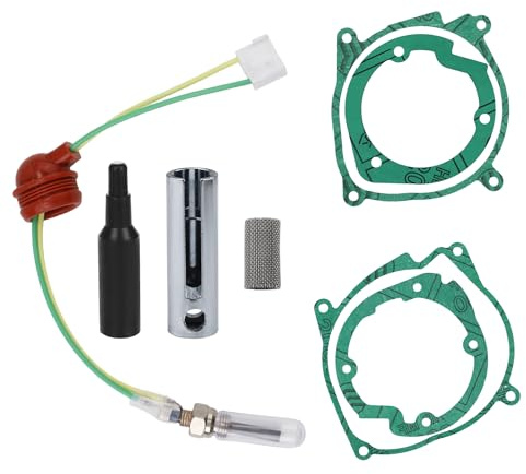 Reparationssats för Glödstift, 8 st Diesel Parkeringsvärmare 12V 2KW 5KW 8KW Glödstift Keramisk Glödstiftsvärmare Reparationsdelar Glödstiftssats Värmaretillbehör för Bil Lastbilsbåt