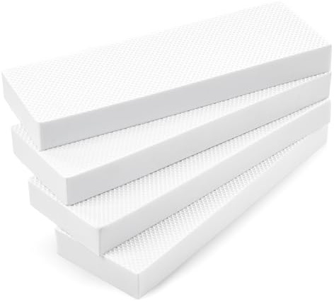 Lot de 4 protections murales autocollantes pour garage, 3 cm d'épaisseur, protection murale de porte de voiture et protection de bord de porte pour voitures, convient pour les murs de garage et les