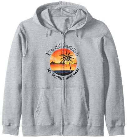 Geheimer Ort Rio de Janeiro Kapuzenjacke
