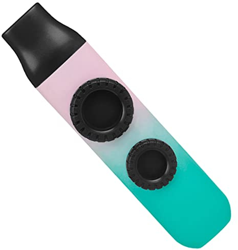 DRESSOOS Zwei Kazoo Für Erwachsene Professionelles Farbverlauf Kazoo Mit Zubehör Leicht Austauschbare Membranen Robust Und Langlebig