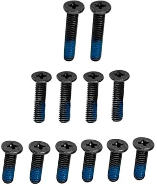 Gintai Kit Vis 12pcs pour ASUS TUF Gaming FA707 FX707 châssis Ordinateur Portable Housse de Base Fixation pour Fond d'ordinateur vis de Remplacement pour PC Screws