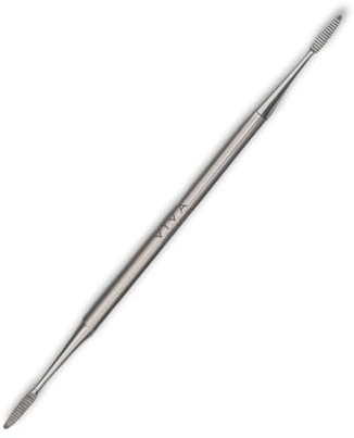 Ingrown Toenail Tool – Black’s File Double-Sided Stainless Steel – Professional Podiatry Nail Curette for Ingrown Nail Treatment, Corn & Callus Removal – Sharp & Durable – by Viva Instruments