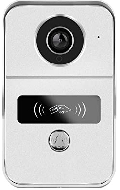 Videocitofono, Tuya App 2.4G Wireless 1080P HD Video Campanello Citofono Villa Modulo di sblocco serratura a distanza Connessione POE 12V,Più Precisione(KW02 Intercom unit)