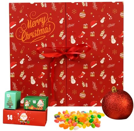 Cajas de calendario de cuenta regresiva de Navidad, cartón de Adviento, decoración del hogar, cajas de calendario de cuenta regresiva en, para mesa de tarjetas, estante, chimenea, entrada, aula